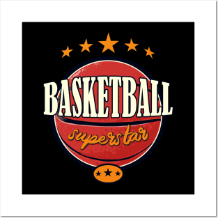 Basketball Vintage Sport Design BBall Posters and Art